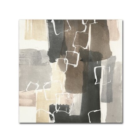 Chris Paschke 'Dancing Squares II' Canvas Art,35x35